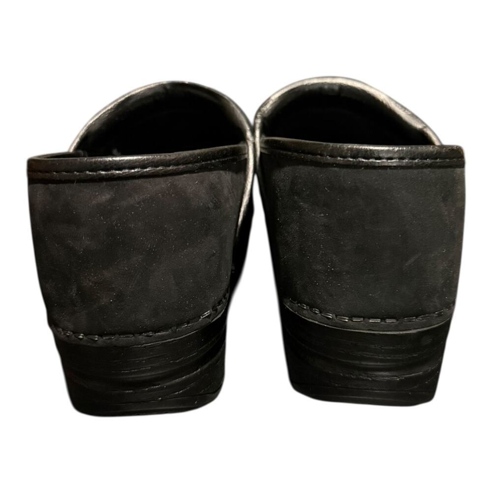 Dansko XP Women’s Professional Black Leather Clogs Career Shoes Size 39 US 8 - Picture 6 of 9